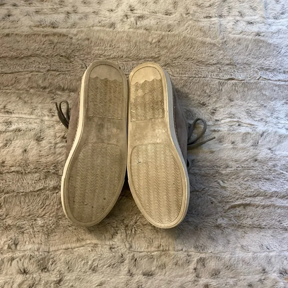 𝅺: : Caslon Suede Metallic & Grey Sneakers : :​